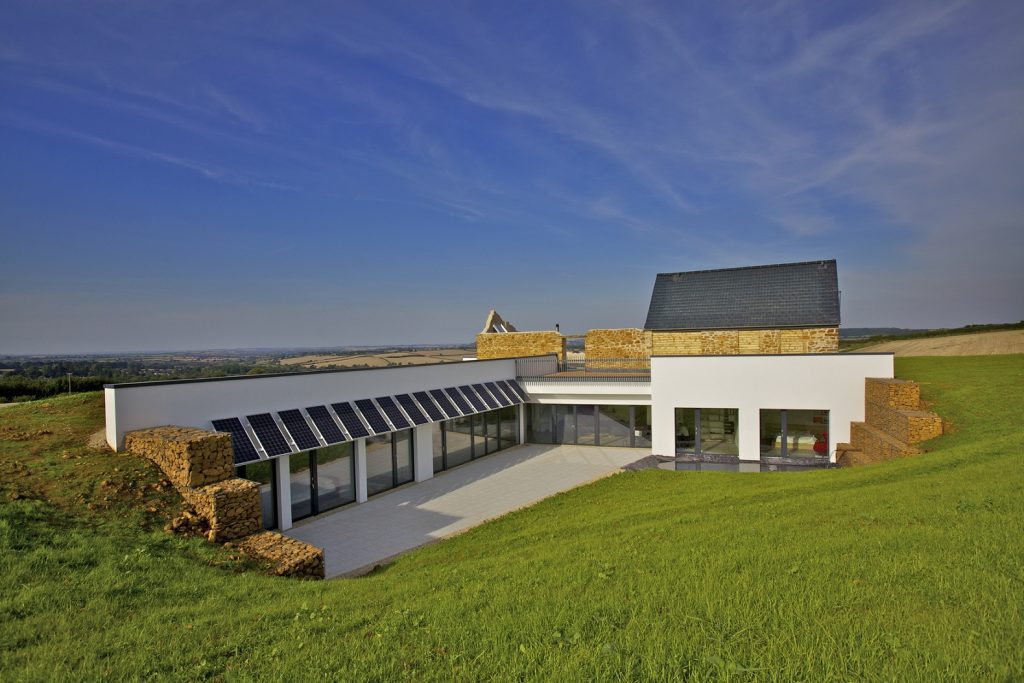 underhill house cotsworlds with solar thermal slate