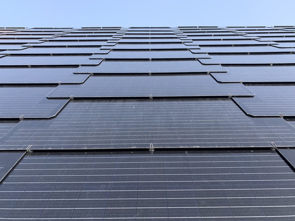 solar roof tiles panels